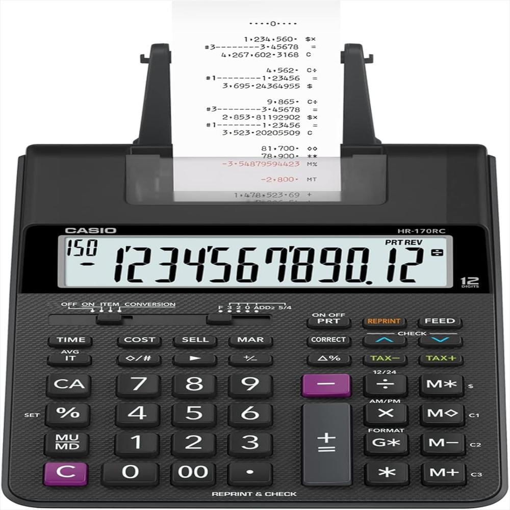 Calculadora De Rollo Casio Hr170rc img #2