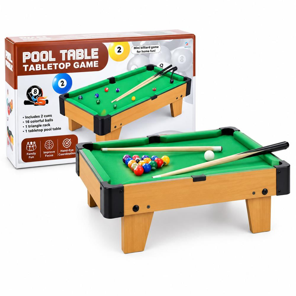 Mesa De Billar De Juguete Mini Pool img #1