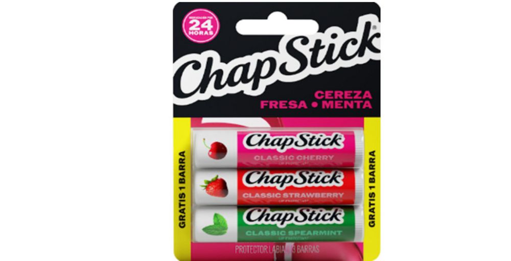 Prot. Lab Chapst Cere+Fres Gt Ment CHAPSTICK Protector Labial (3  UNIDAD) img #1
