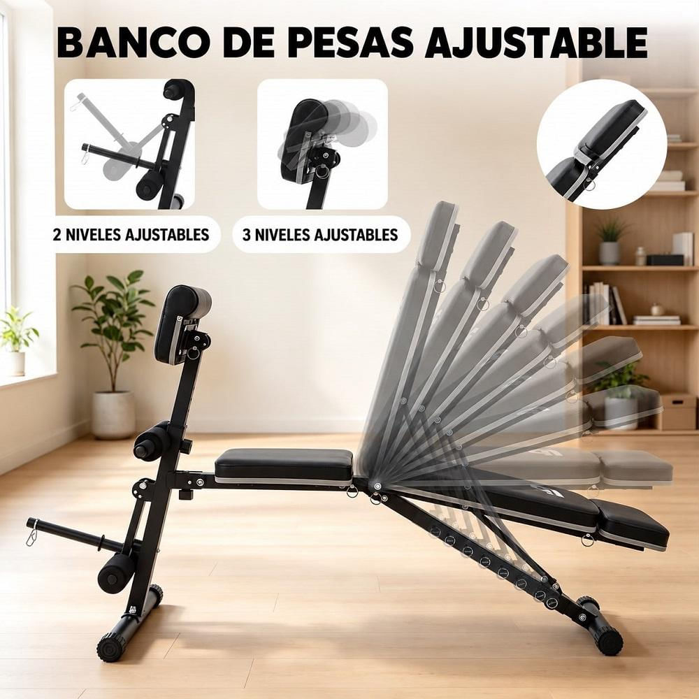 Banco Predicador Ajustable Multifuncional Basic img #2