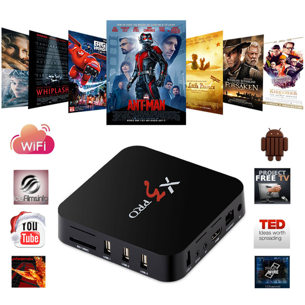 Smart Box Android Tv Convierte Lcd Plasma Smart Tv + Control img #2