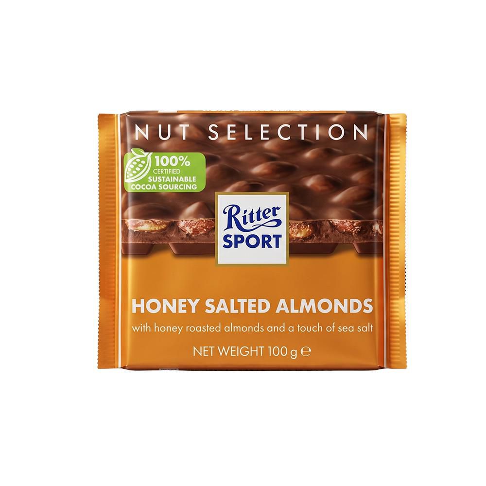 Tableta RITTER Chocolate Almendras Tostadas (100  gr) img #2