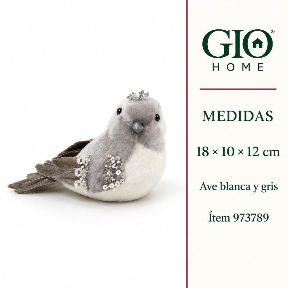 Ave Rey Blanco/Gris 18*10*12 img #9