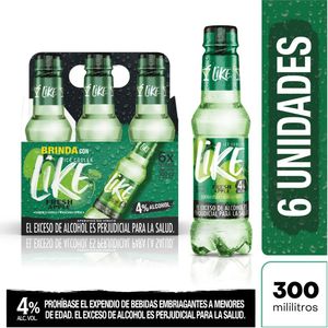 Aperitivo LIKE ICE COOLER fresh apple (1800 ml)