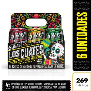 Coctel LOS CUATES sabores surtidos (1614 ml)