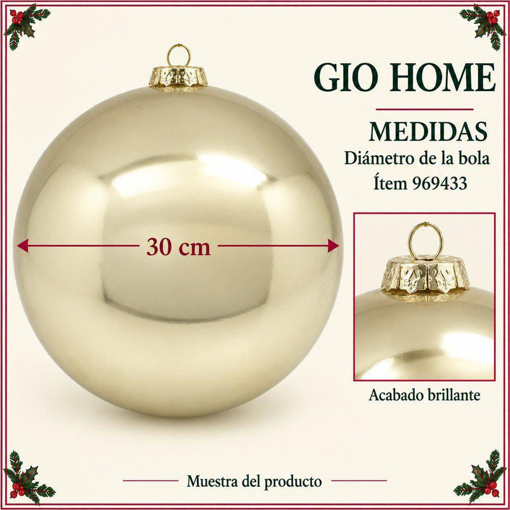 Bola Champaña 30Cm img #5