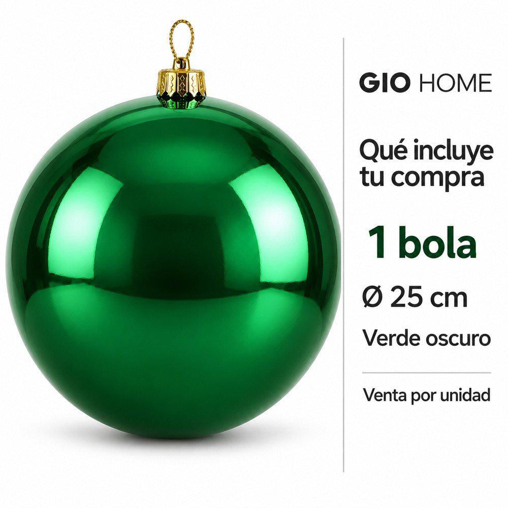 Bola Verde Claro 25Cm img #2