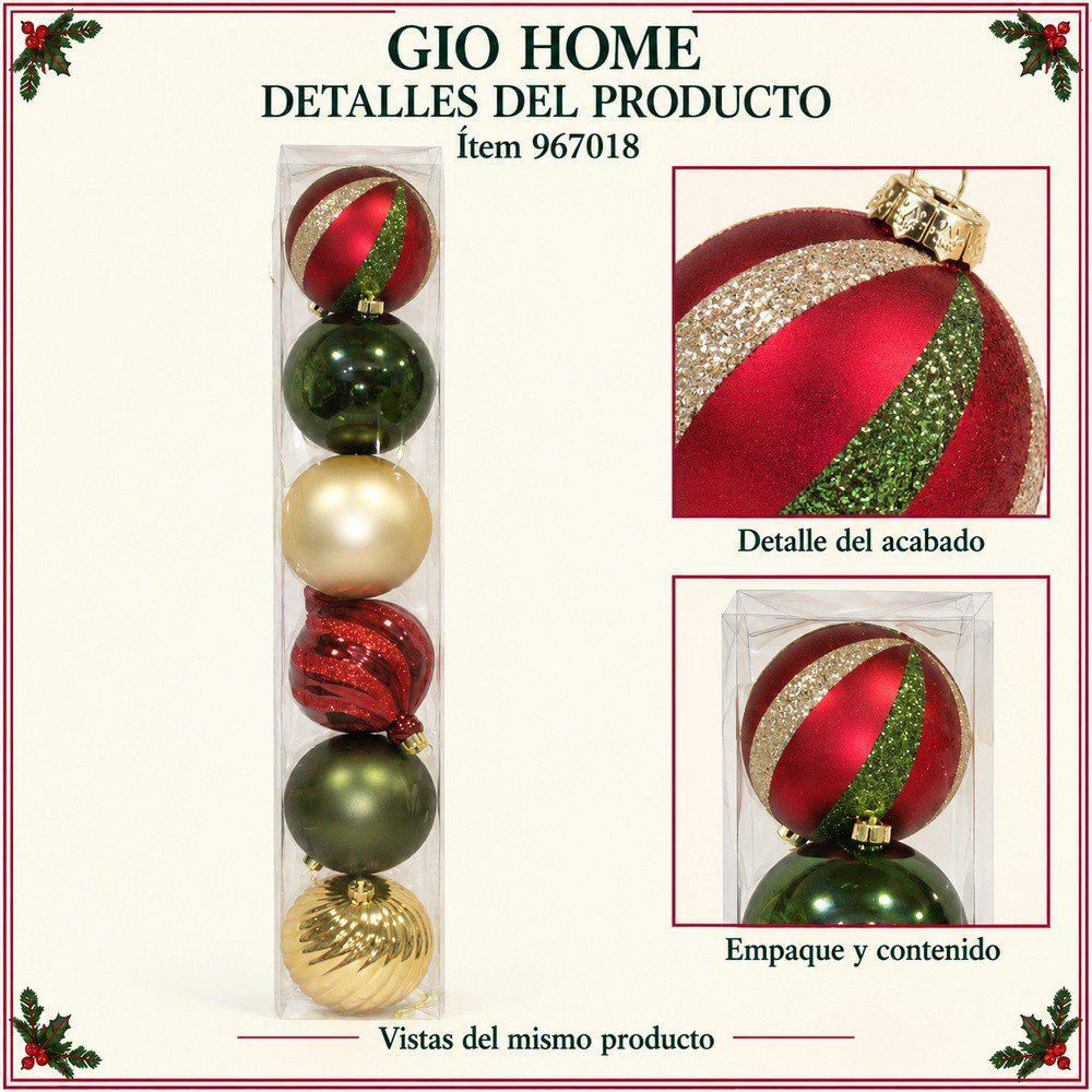 Set X 6 Bolas De 15Cm img #3