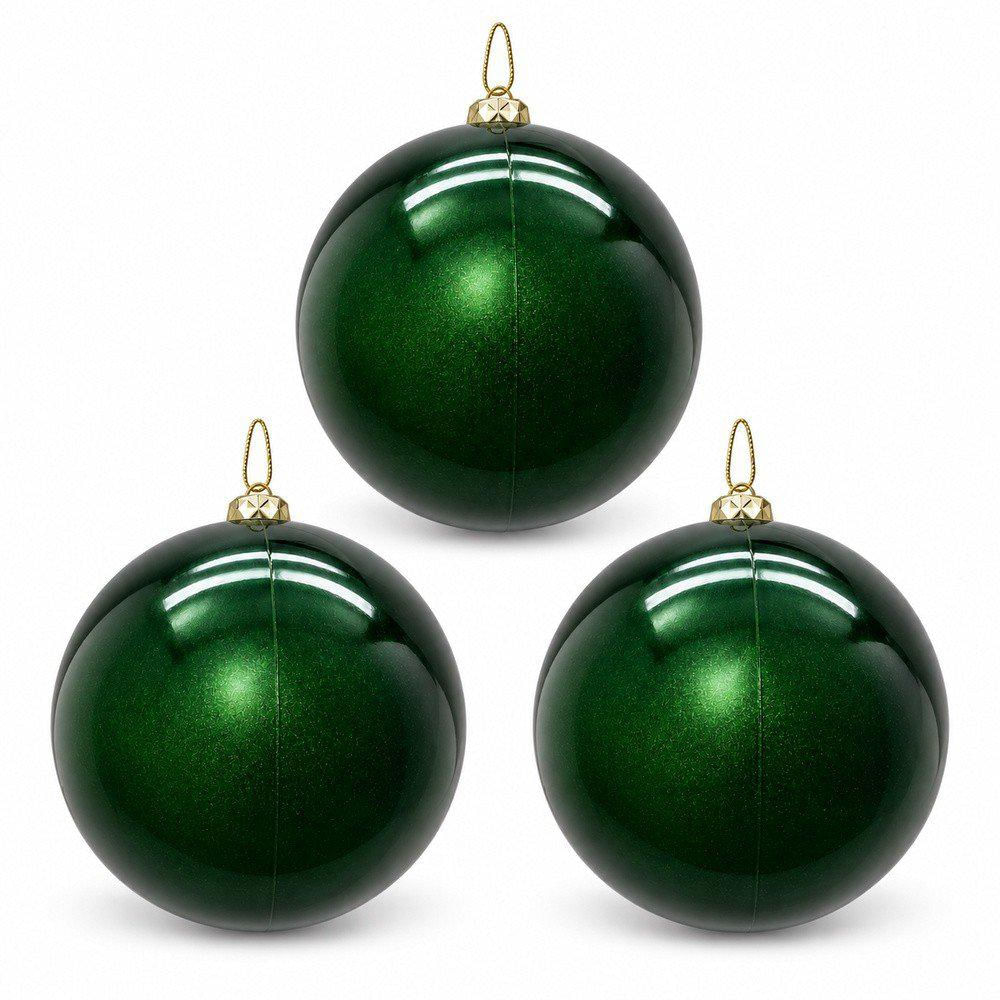 Pack X3 Bola Verde Oscuro 20Cm img #1