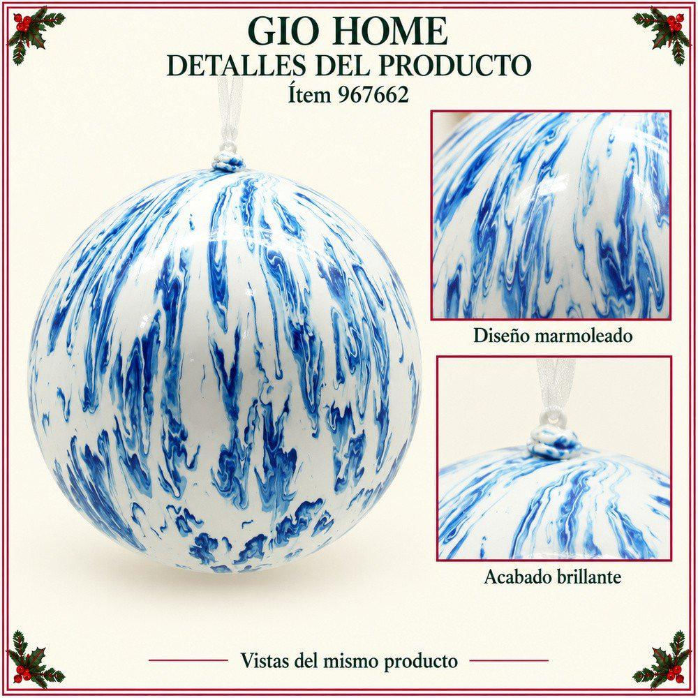Pack X3 Bola 15Cm Blanco/Azul img #3