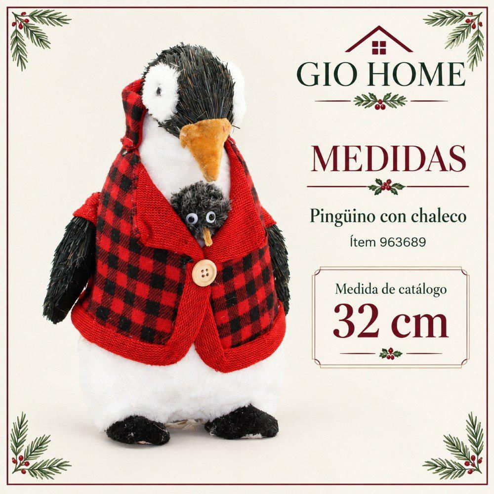 Pingüino Macho Escocés 32 Cm img #4