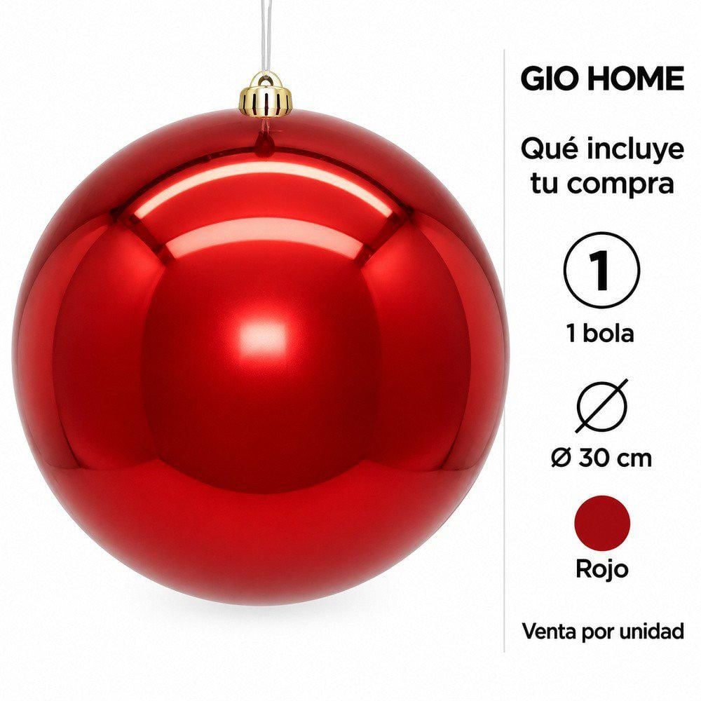 Bola Rojo 30Cm img #2