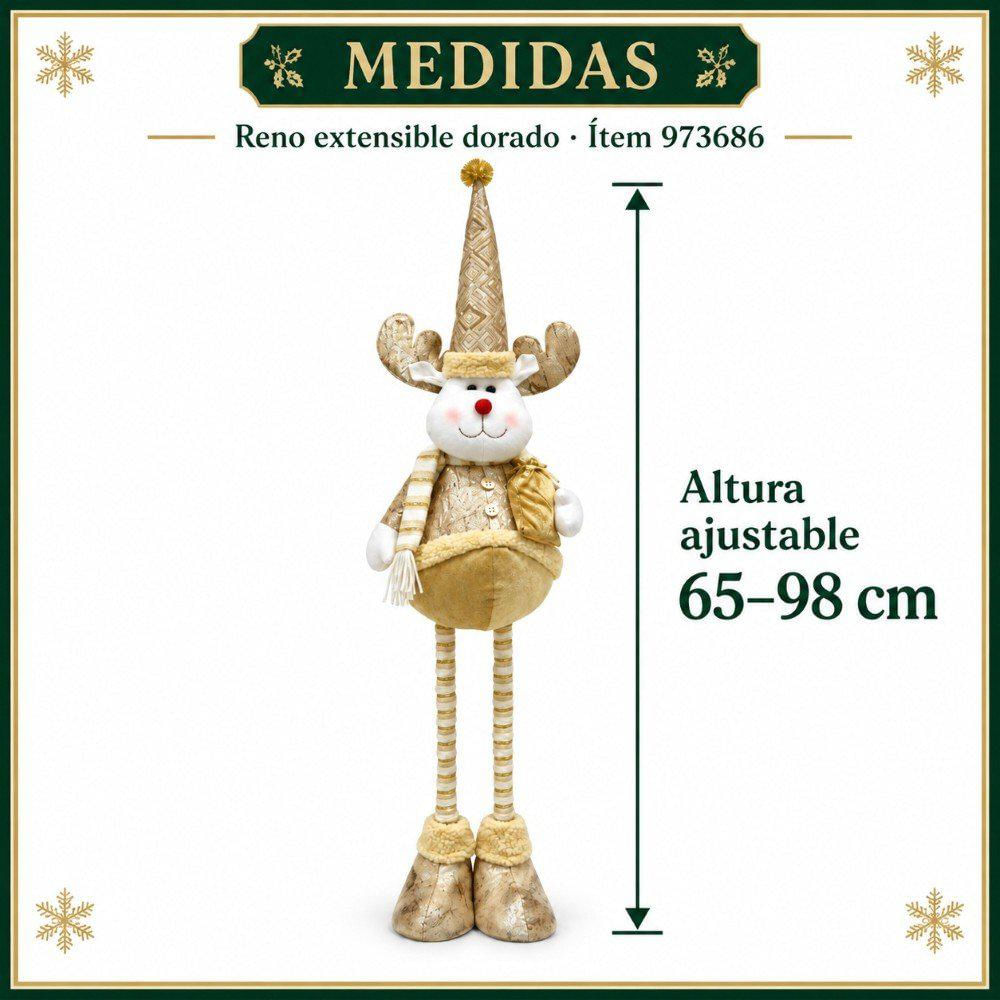Reno Extensible Dorado 98 Cm img #4