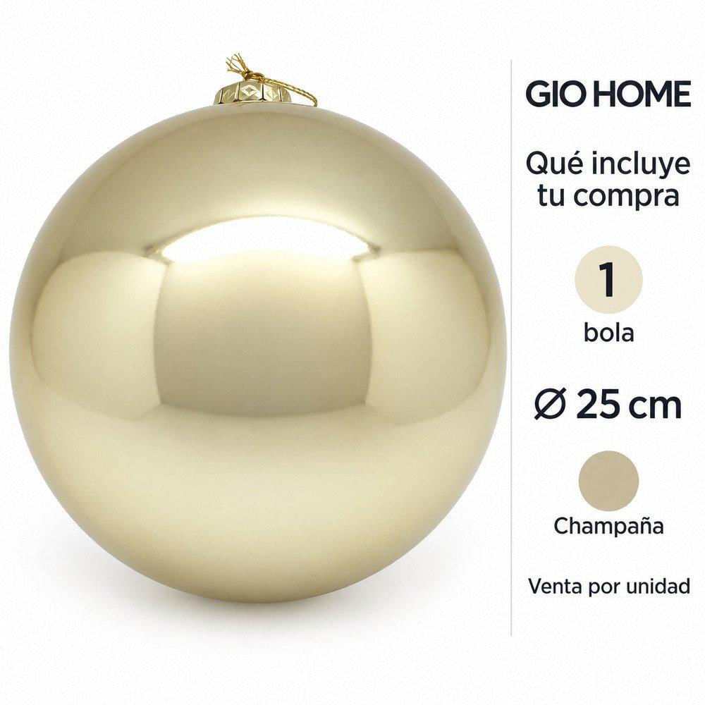 Bola Champaña 25Cm img #2
