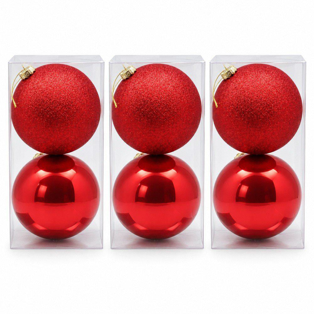 Pack X3 Bola Setx2 Rojo 15Cm img #1