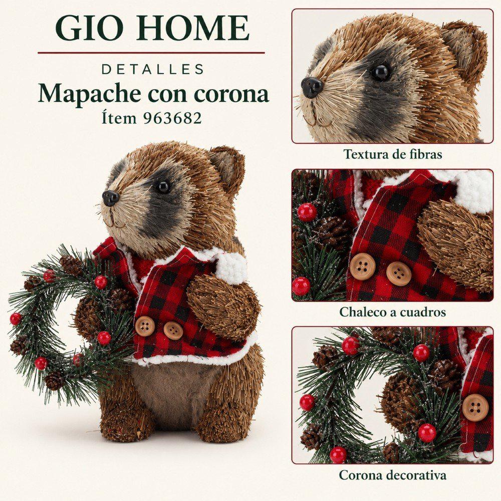 Mapache Macho Escocés 24 Cm img #3