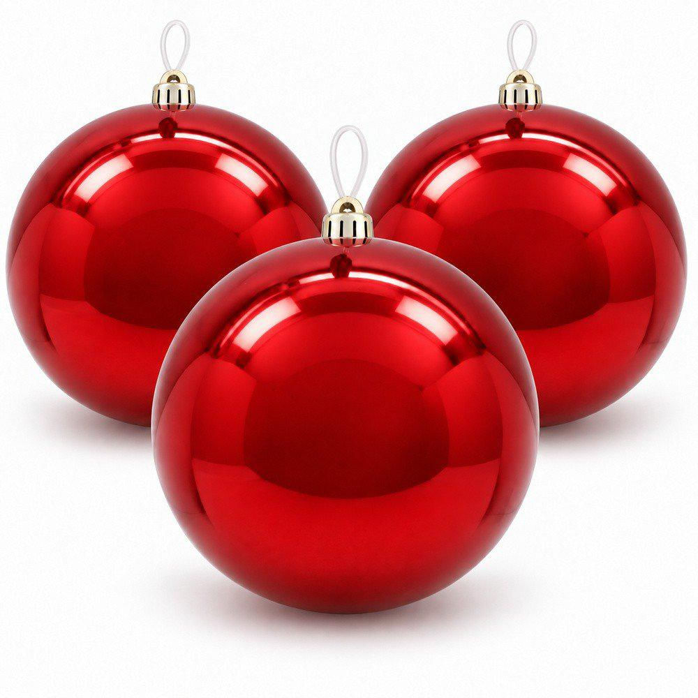 Pack X3 Bola Rojo 20Cm img #1