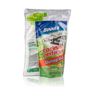Quitagrasa BINNER cocinas perfectas pistola +repuesto (500 ml)