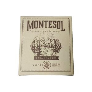 Shampoo MONTESOL de café para hombres (100 gr)