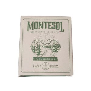 Shampoo MONTESOL hierbabuena para hombres (100 gr)