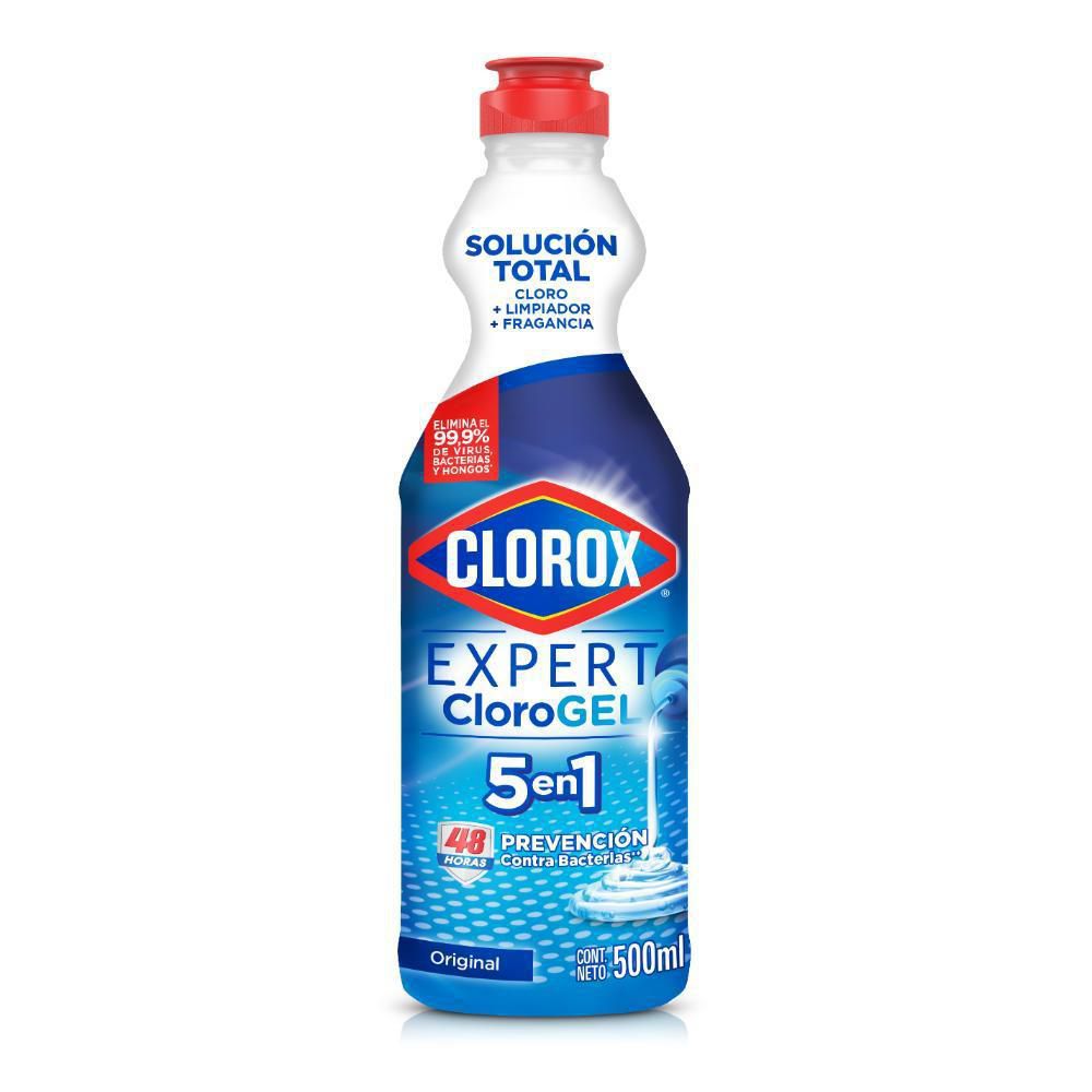 Blanqueador CLOROX gel original (500  ml) img #1