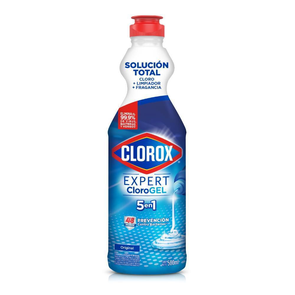 Blanqueador CLOROX gel original (500  ml) img #2