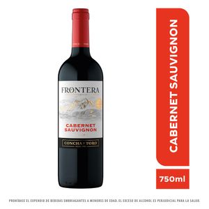 Vino tinto FRONTERA cabernet sauvignon Cabenet S (750 ml)