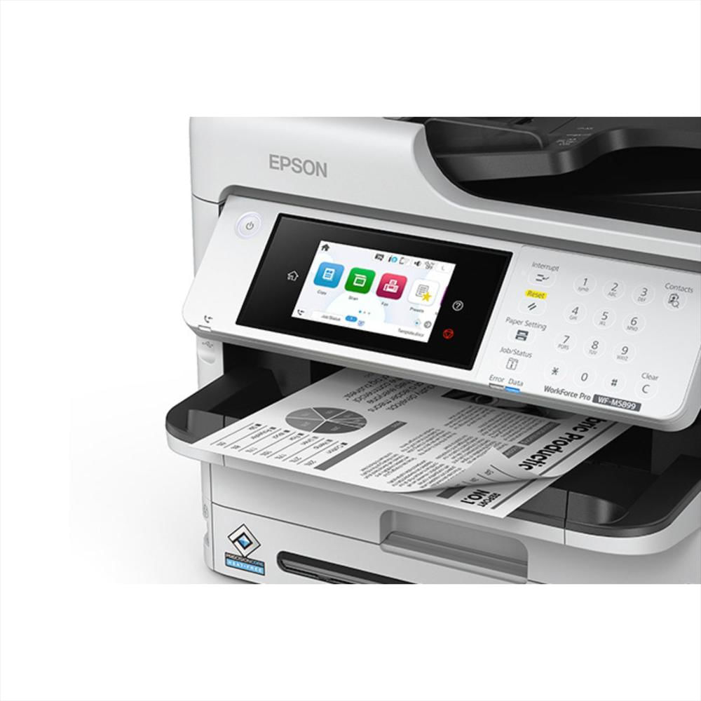Impresora Multifuncional Monocromática Epson Workforce Pro Wf M5899 img #4