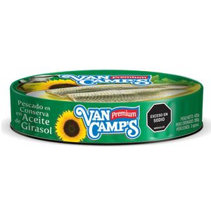 Pescado en conserva VAN CAMPS en aceite de girasol (298 gr)