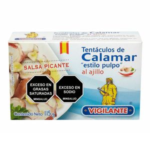 Salsa picante VIGILANTE tentáculos de calamar (72 gr)
