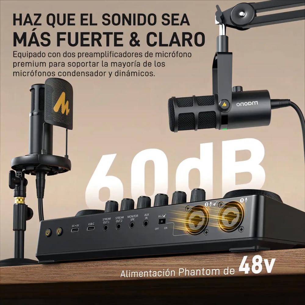 Interfaz De Audio Maono Modelo E2 Gen 2 img #3