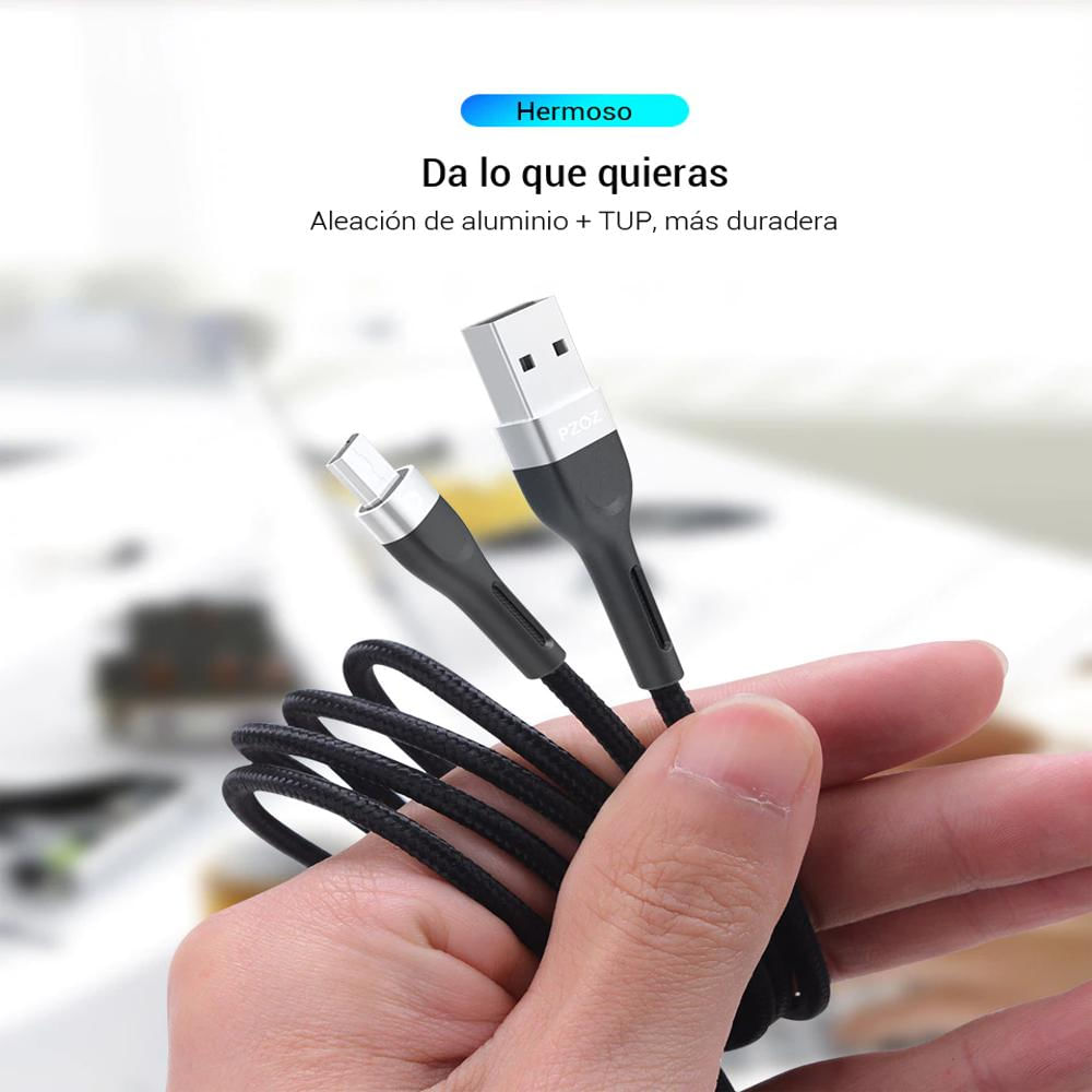 Cable Datos 2 Metro Carga Rapida 3.0 Microusb img #3