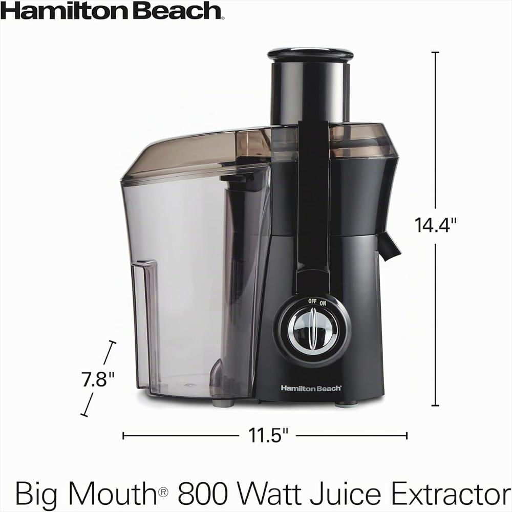 Hamilton Beach Exprimidor Extractor De Boca Grande img #2