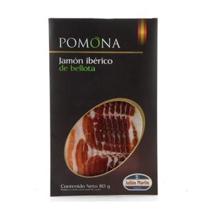 Jamón serrano Pomona ibérico de bellota (80 gr)