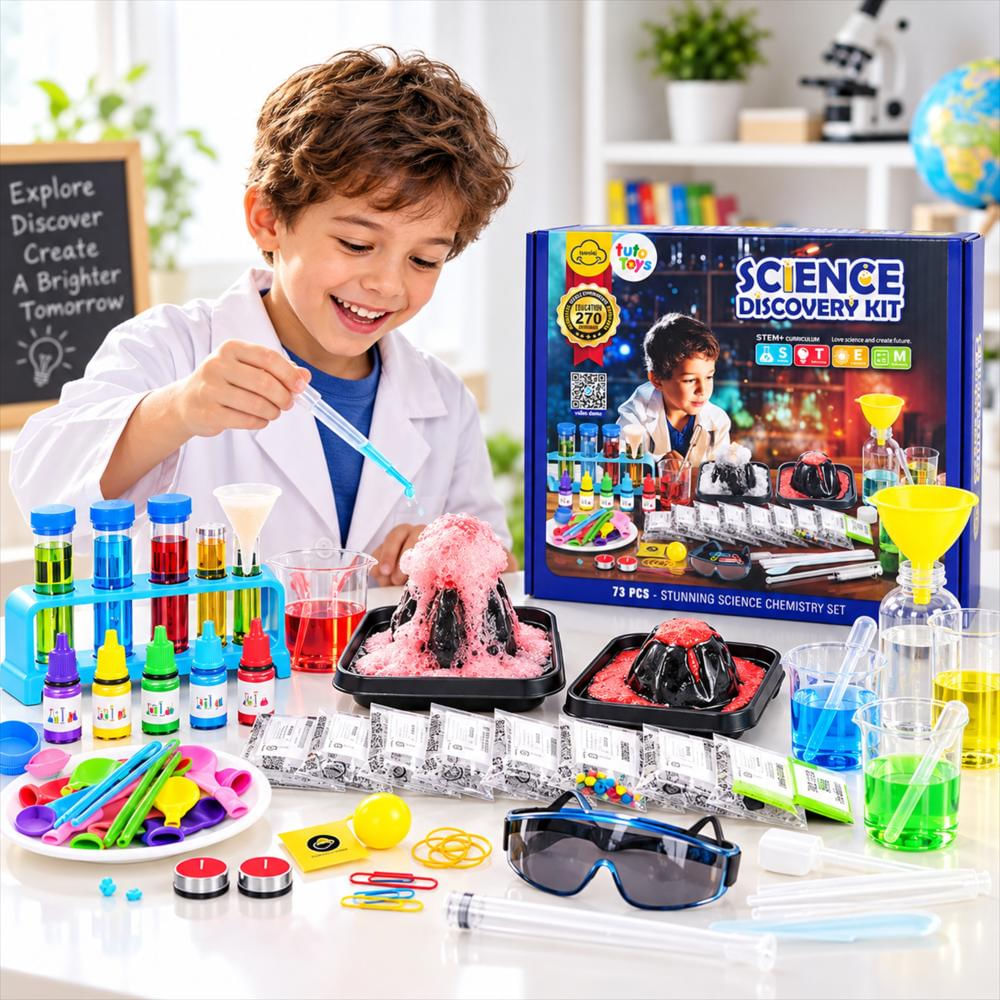 Kit Infantil De Laboratorio Científico img #2