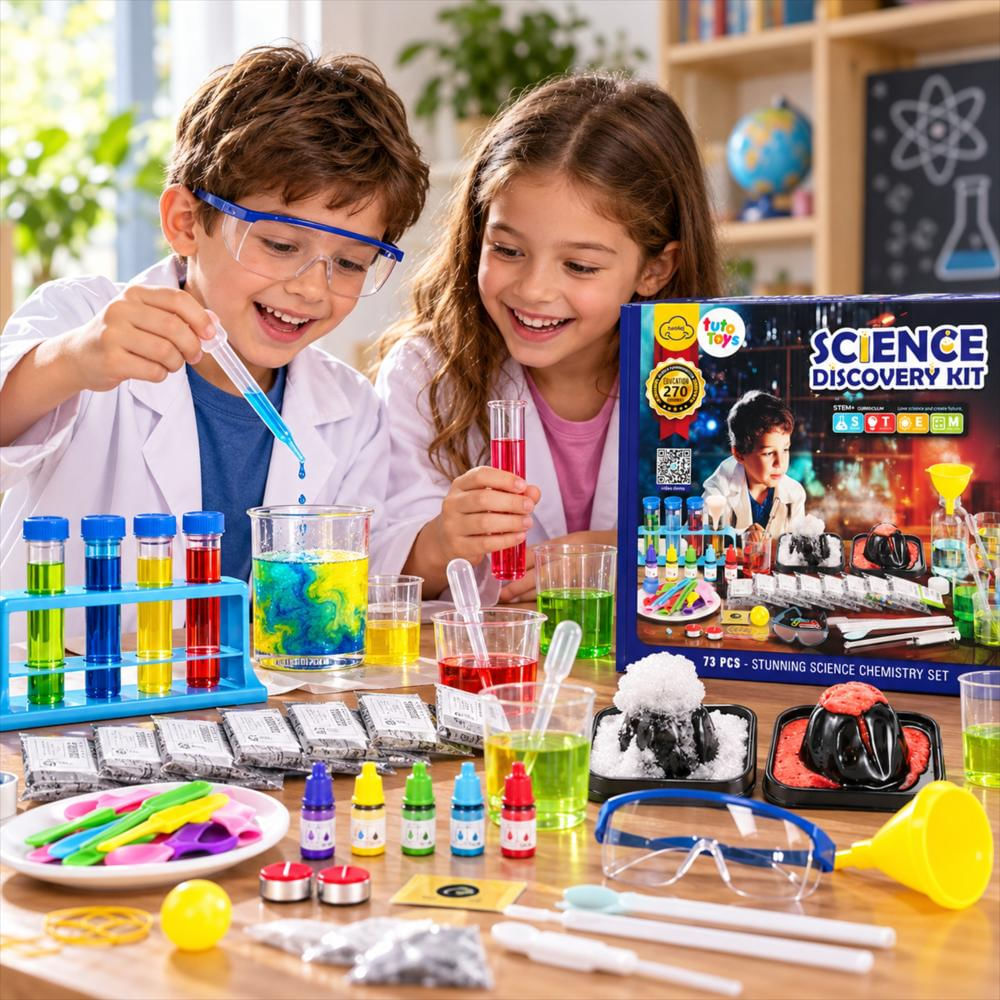 Kit Infantil De Laboratorio Científico img #4