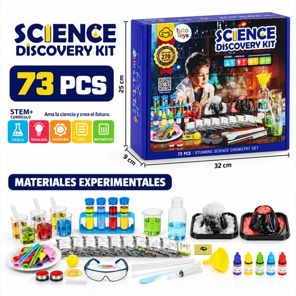 Kit Infantil De Laboratorio Científico img #5
