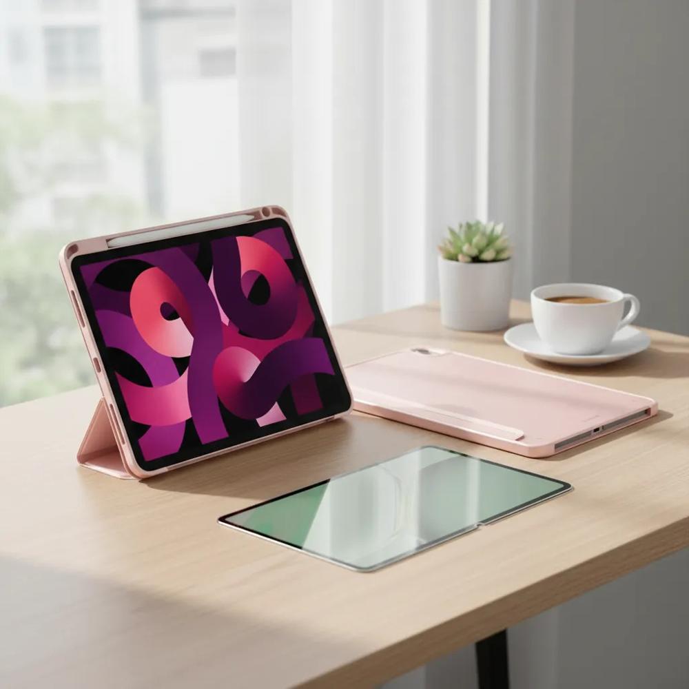 Smart Case Cristal Vidrio Rosa img #2