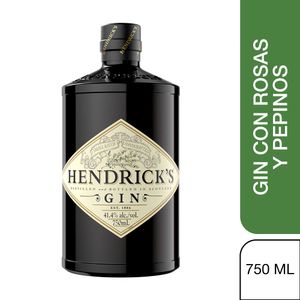 Ginebra HENDRICKS rosas pepinos (750 ml)