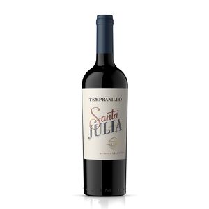 Vino tinto SANTA JULIA MARCA EXCLUSIVA tempranillo Tempranil (750 ml)