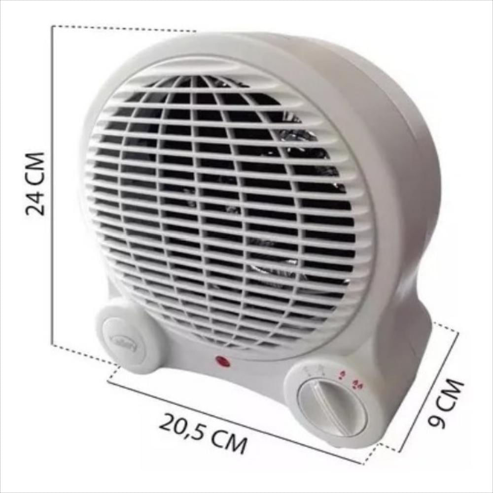 Calentador de ambiente calefactor y ventilador Kalley K-CA18 img #4