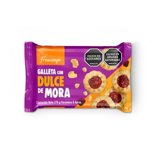 Galletas FRESCAMPO con dulce de mora (270 gr)