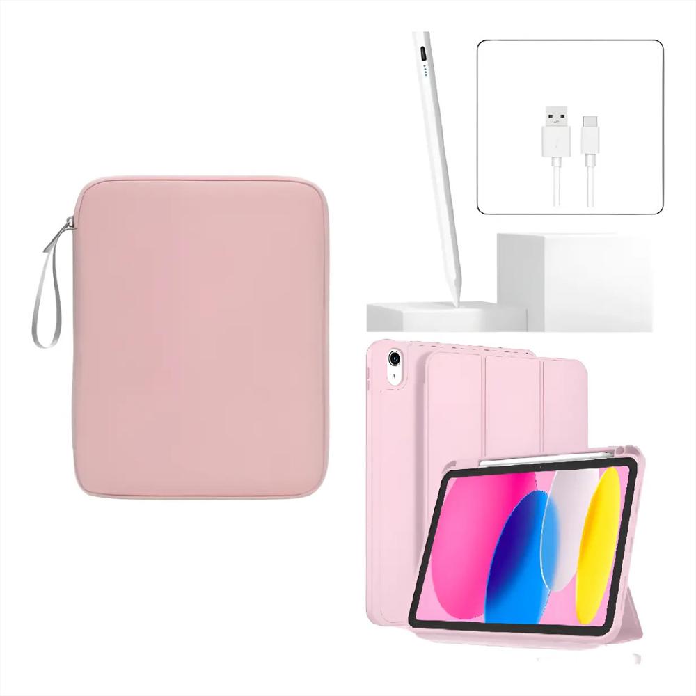Smart Case Para Tablet Lenovo Idea Tab 11 Rosa Funda Lapiz img #1