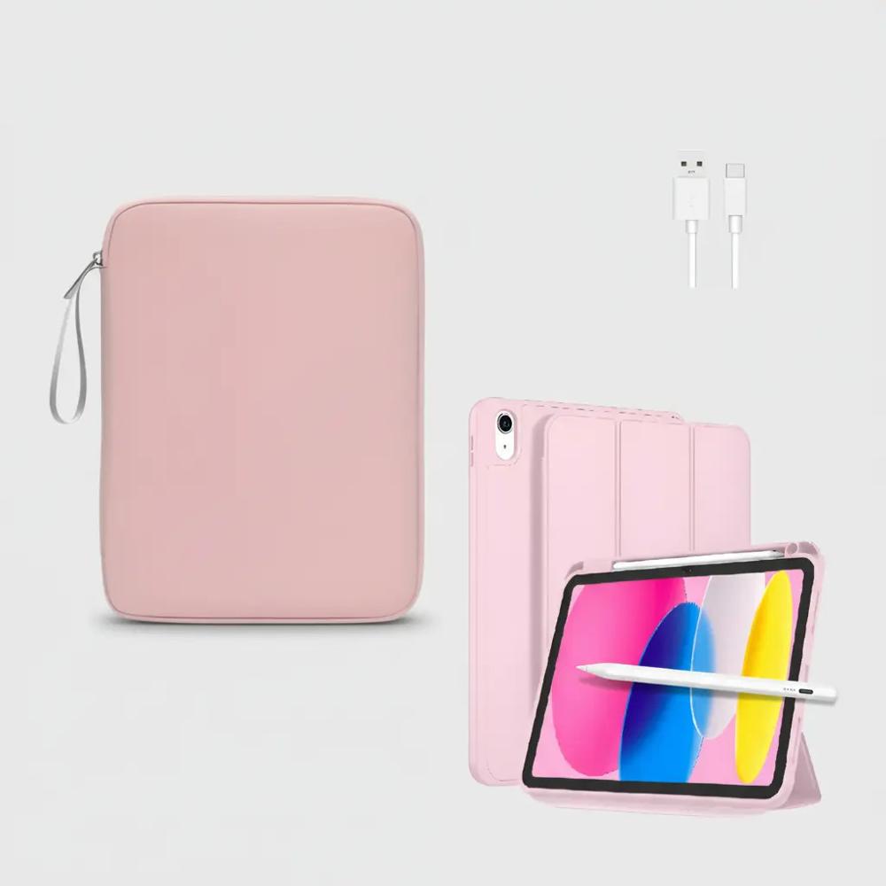 Smart Case Para Tablet Lenovo Idea Tab 11 Rosa Funda Lapiz img #4