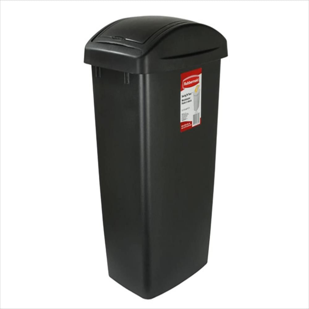 Contenedor De Reciclaje Tapa Giratoria 47 Lt. Rubbermaid img #1