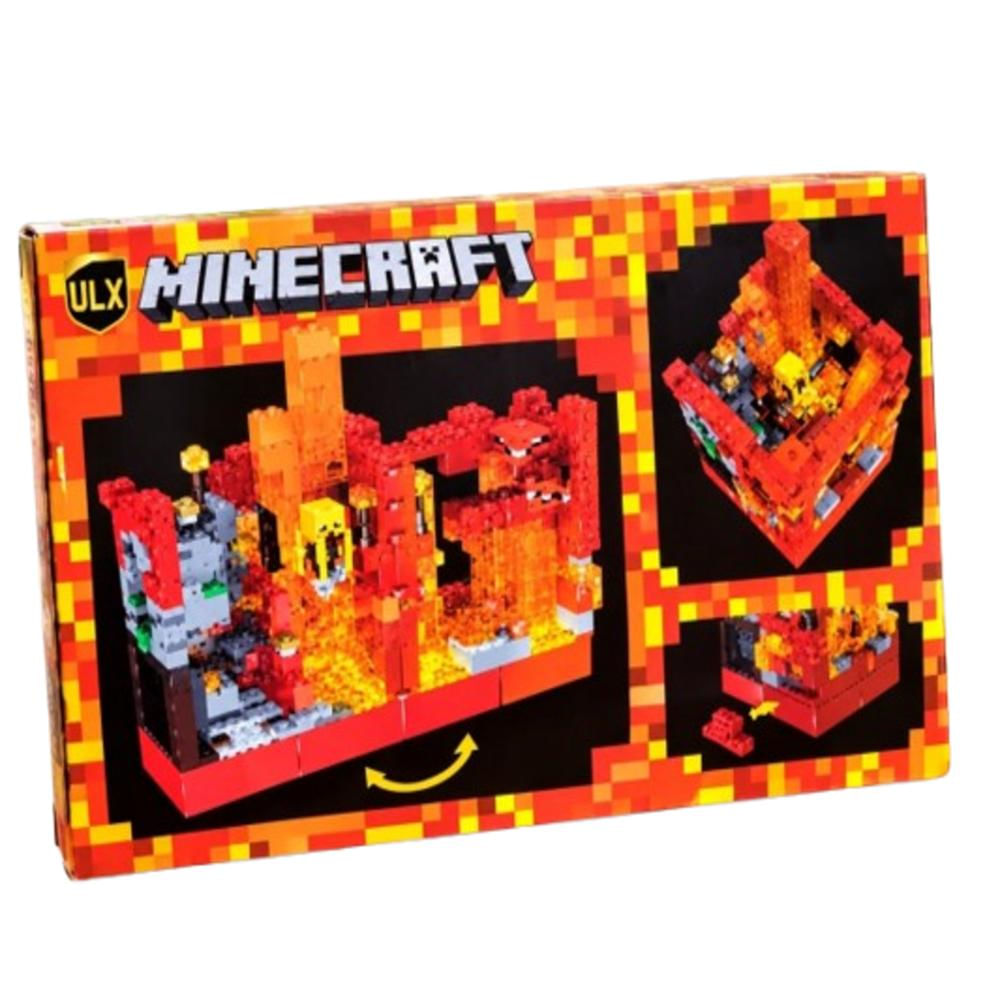 Lego Minecraft Set De Bloques Rojo img #1