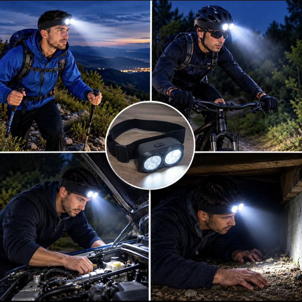 Linterna Led Minera Recargable img #4