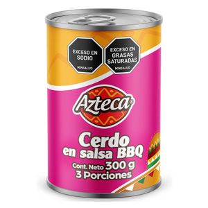 Cerdo AZTECA salsa BBQ (300 gr)