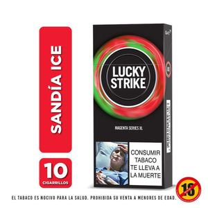 Cigarrillos LUCKY STRIKE sandia ice (10 und)
