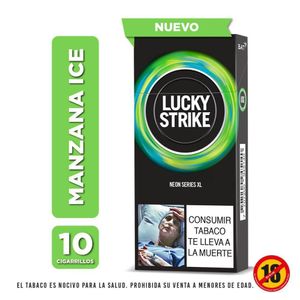 Cigarrillos LUCKY STRIKE manzana ice (10 und)